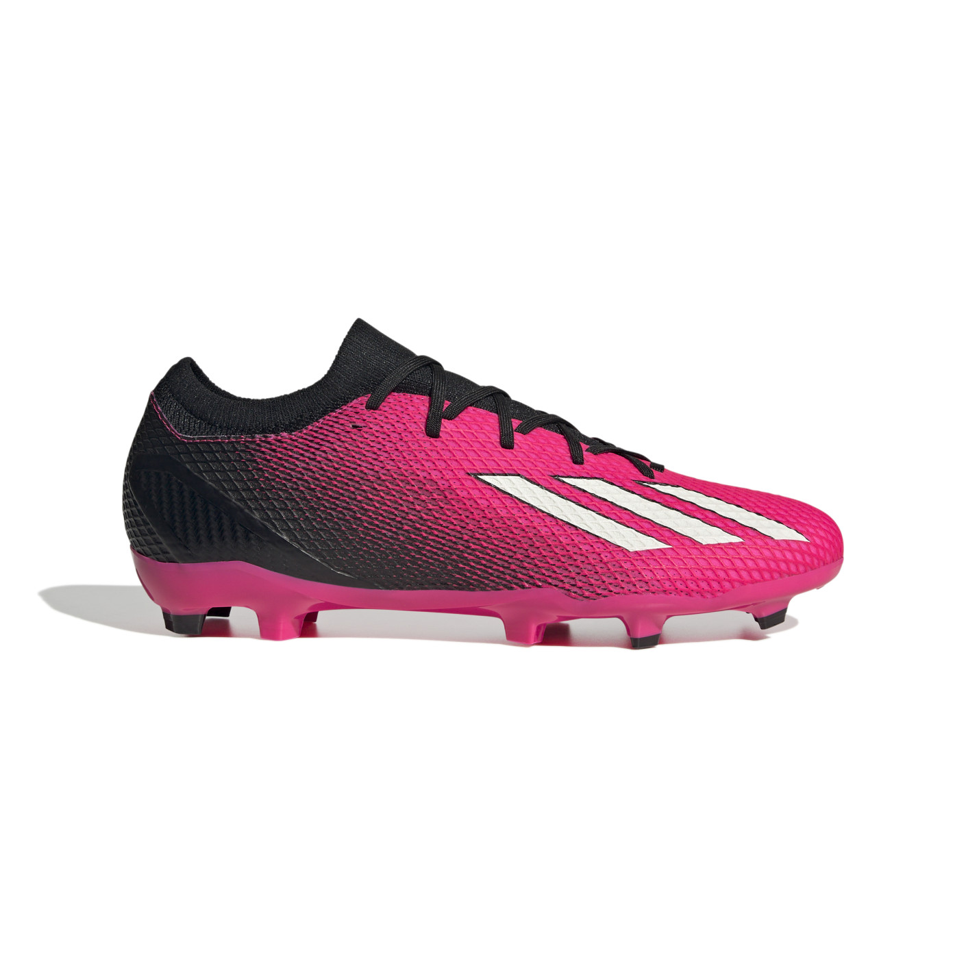 adidas X Speedportal.3 Gras Voetbalschoenen (FG) Roze Zwart Wit