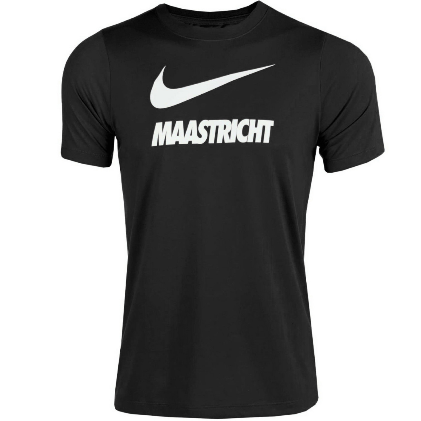 Nike Maastricht Team Club Tee 20 Kids Zwart Wit
