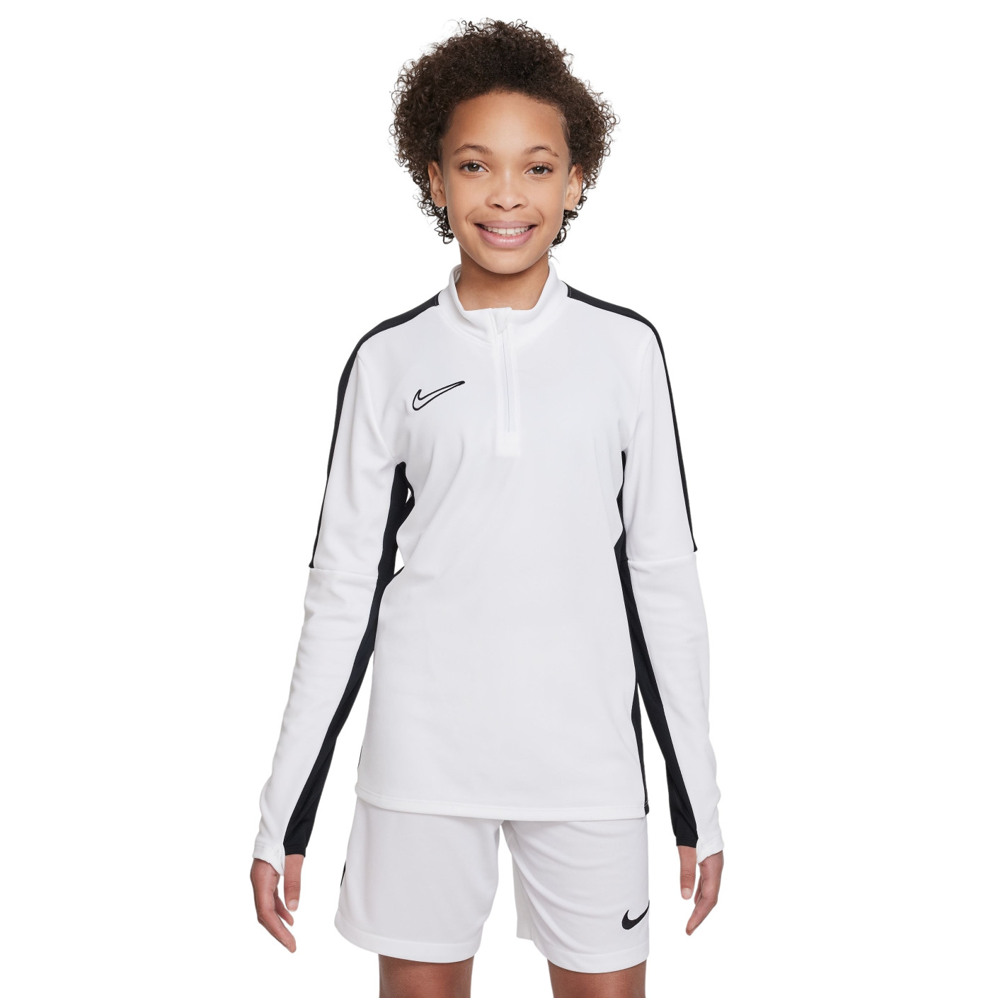 Nike Dri-FIT Academy 23 Haut d'Entraînement Enfants Blanc Noir