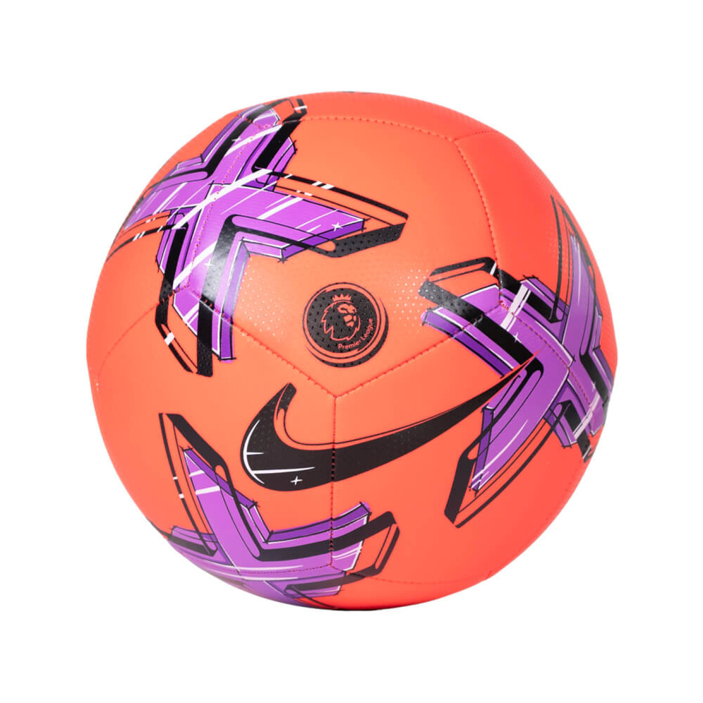 Nike Premier League Pitch Ballon de Football Rouge Mauve Noir