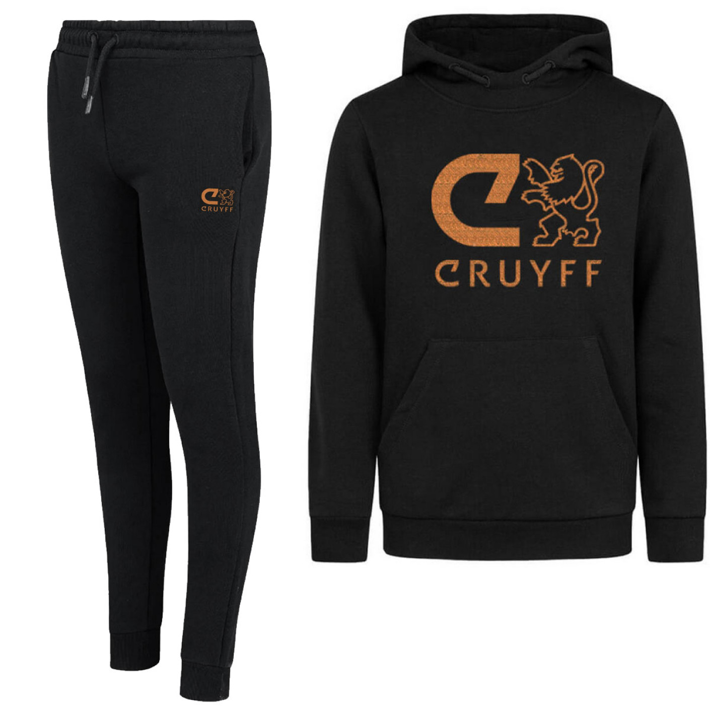 Cruyff Do Survêtement Sweat à Capuche Noir Bronze