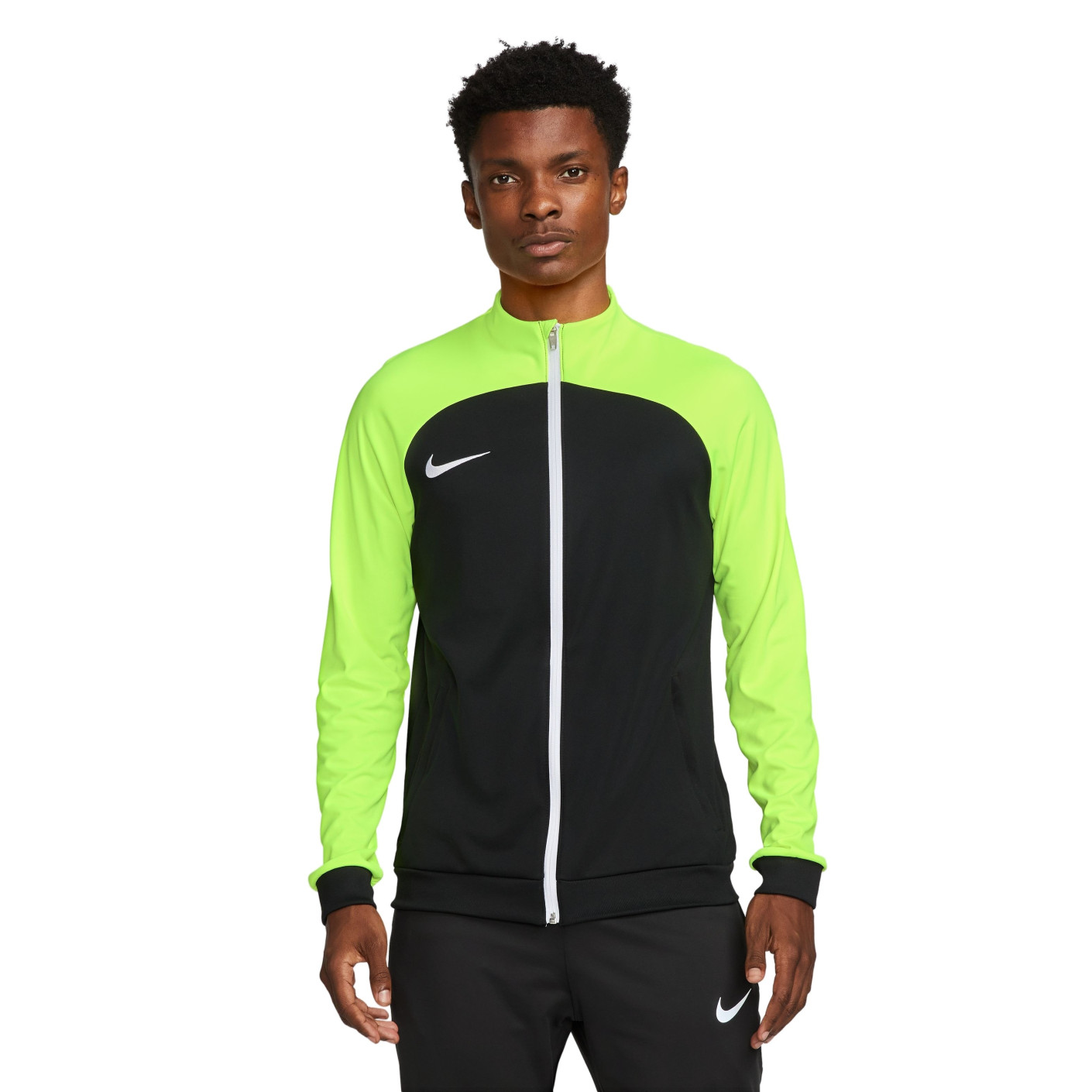 Veste d'entraînement Nike Academy Pro noire Volt