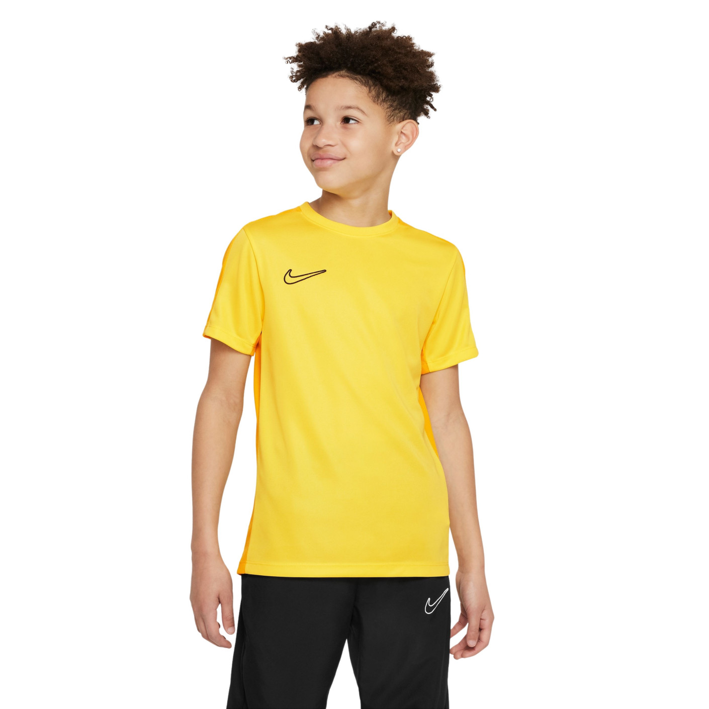 Nike Dri-FIT Academy 23 Maillot d'Entraînement Enfants Jaune Or Noir