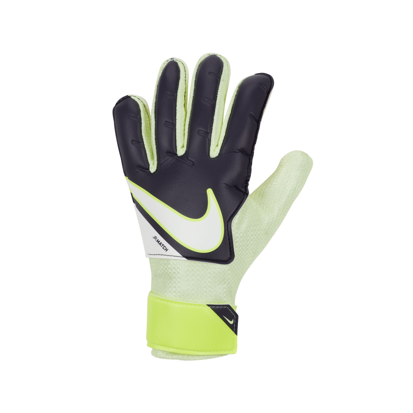 Nike Match Gants de Gardien de But Enfants Vert Clair Noir Blanc