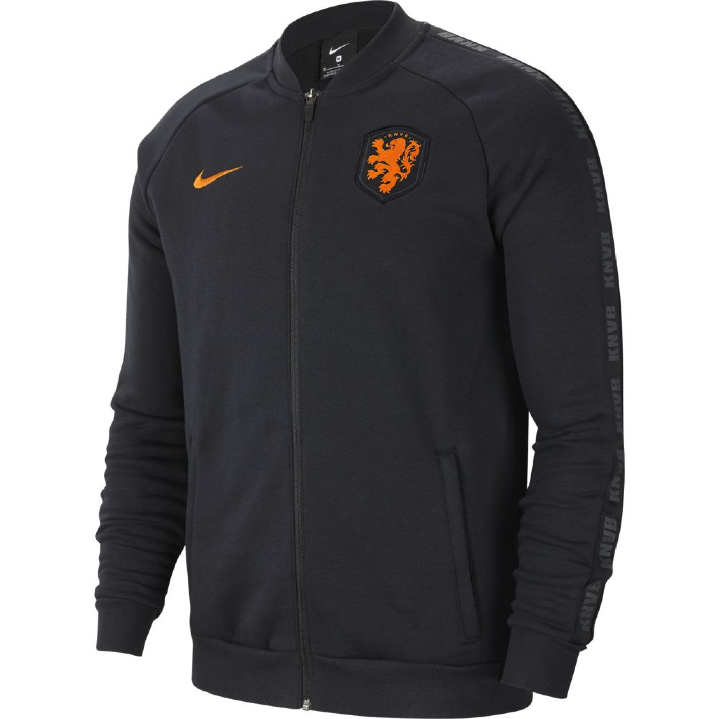 Nike Nederland GFA Fleece Trainingsjack Zwart