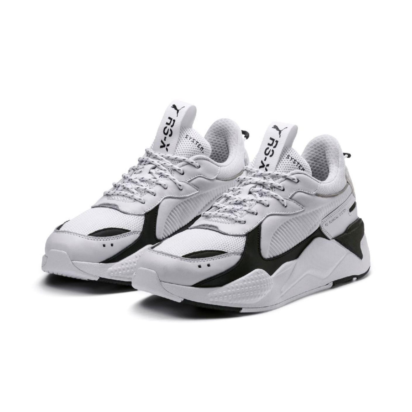 PUMA RS-X COREPUMA Sneakers Wit Zwart - Voetbalshop.be