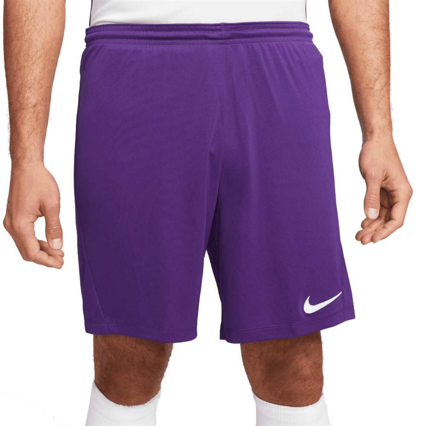 Nike Dry Park III Short de Football Mauve Blanc