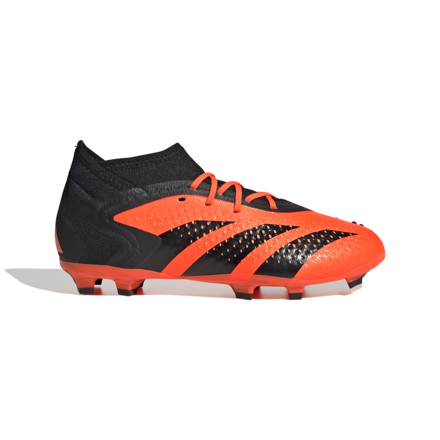 adidas Predator Accuracy.1 Gazon Naturel Chaussures de Foot (FG) Enfants Orange Noir