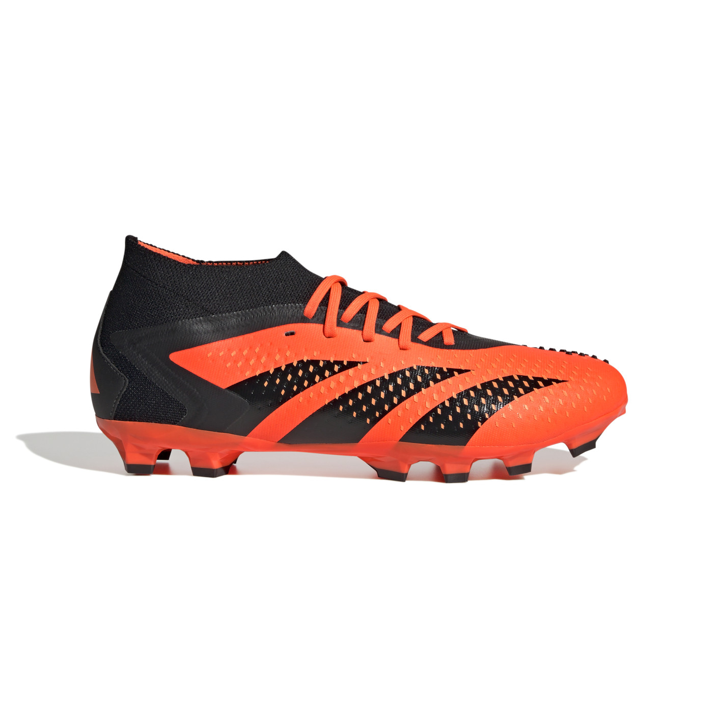 adidas Predator Accuracy.2 Gazon Naturel Gazon Artificiel Chaussures de Foot (MG) Orange Noir