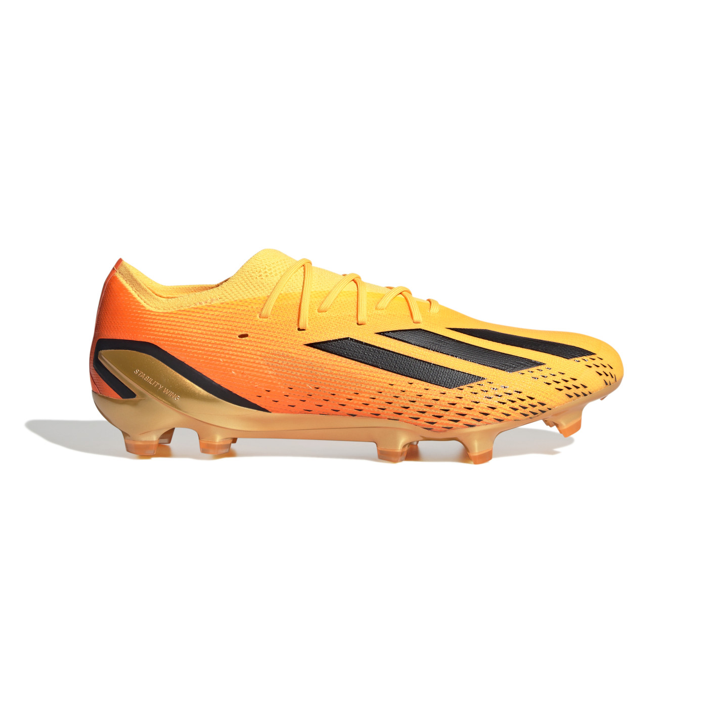 adidas X Speedportal.1 Gazon Naturel Chaussures de Foot (FG) Orange Noir Or