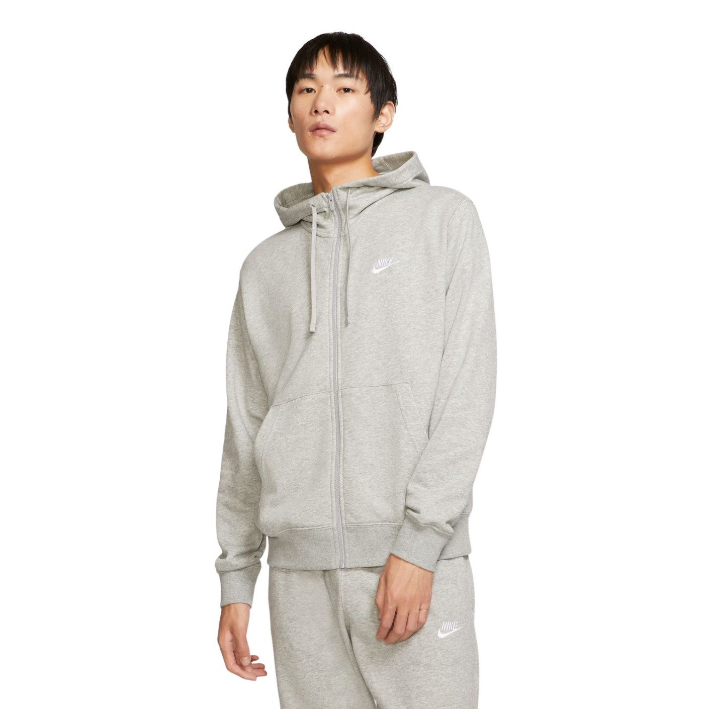 Nike Sportswear Club Survetement Gris Blanc Voetbalshop.be