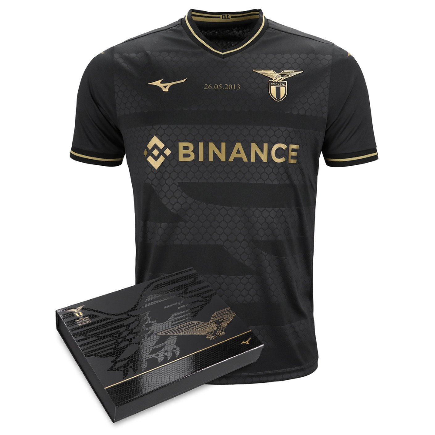 Mizuno Lazio Roma Maillot de Foot Edition Limitee 2022 2023 Voetbalshop.be