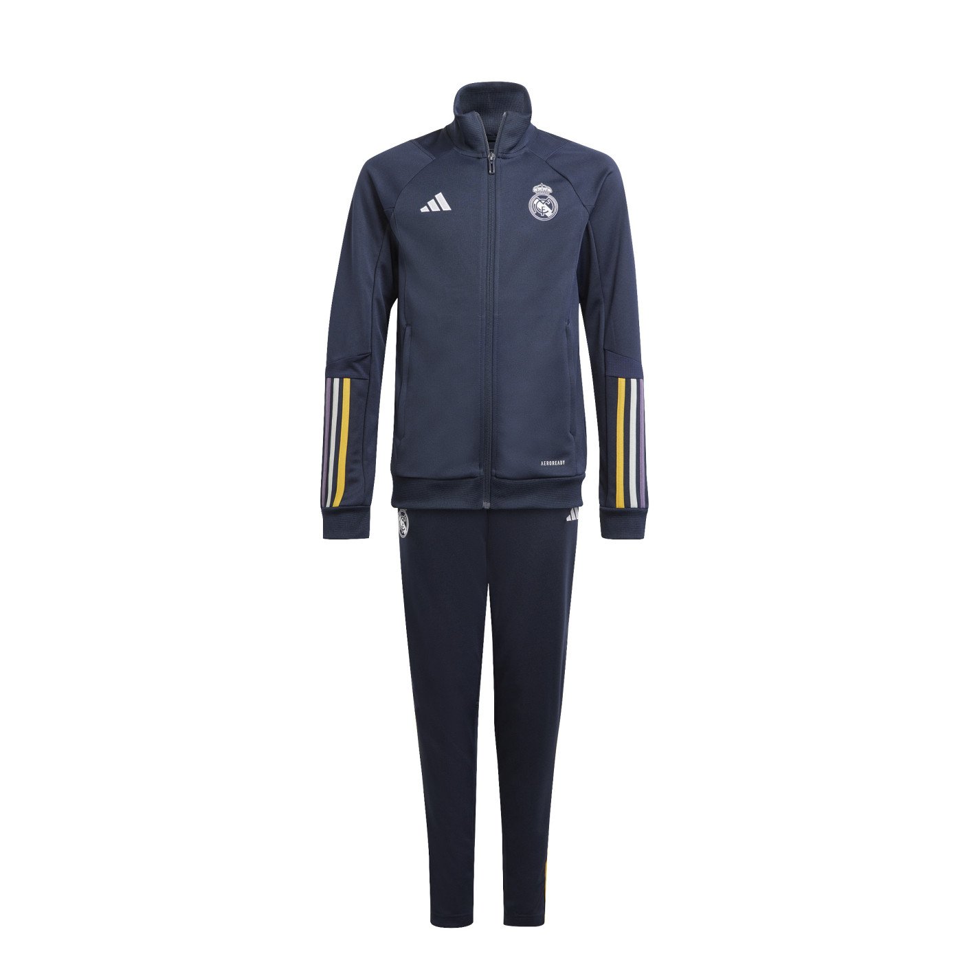 adidas Real Madrid Surv tement Full Zip 2023 2024 Enfants Bleu