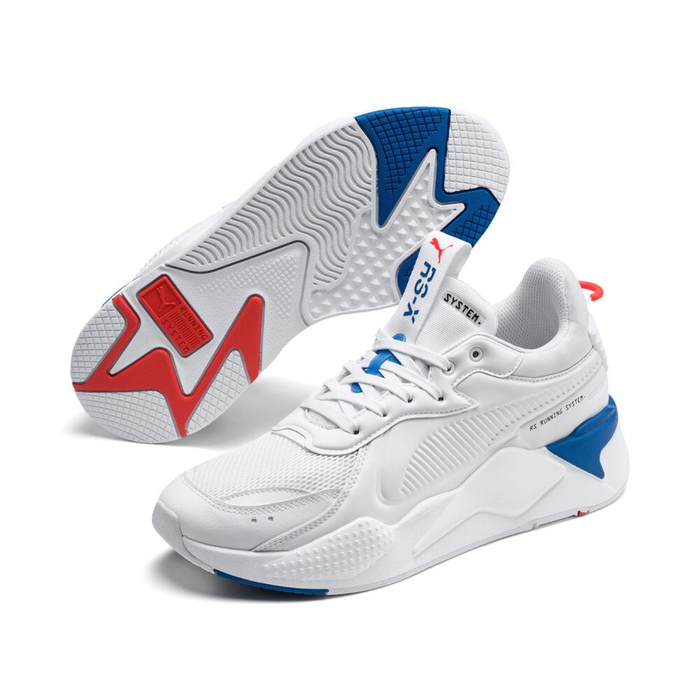 PUMA RS X MASTER Sneaker Wit Blauw Rood Voetbalshop.be