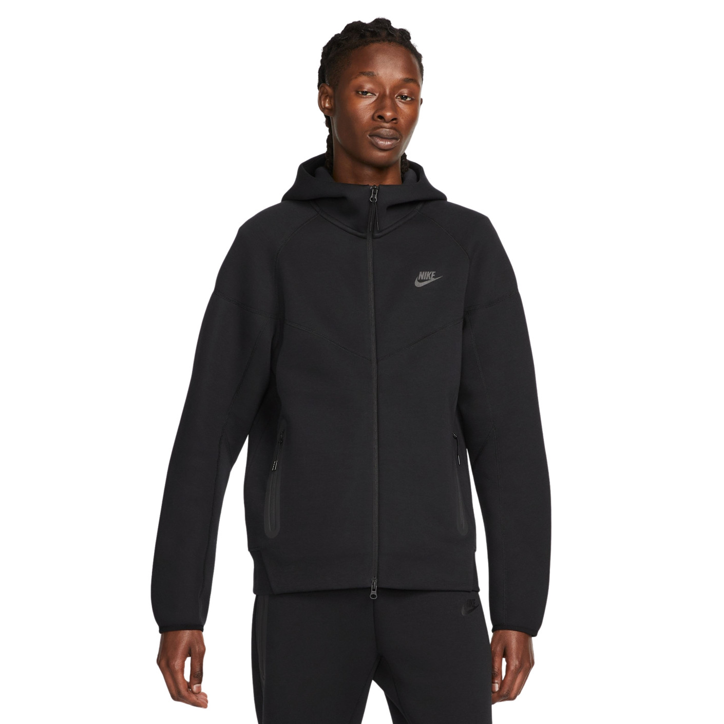 Veste nike polaire noir online