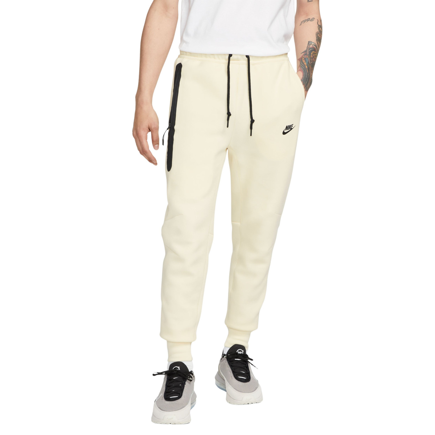 Nike sales joggingbroek wit