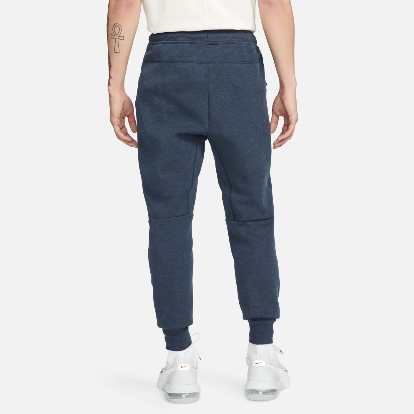 Nike Tech Fleece Sportswear Pantalon de Jogging Bleu Fonce Noir