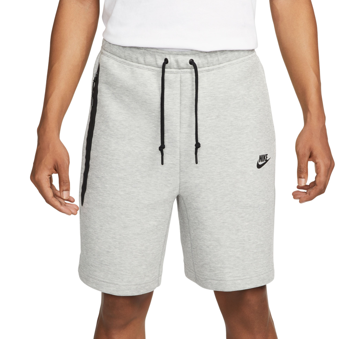 Nike Tech Fleece Sportswear Broekje Lichtgrijs Zwart