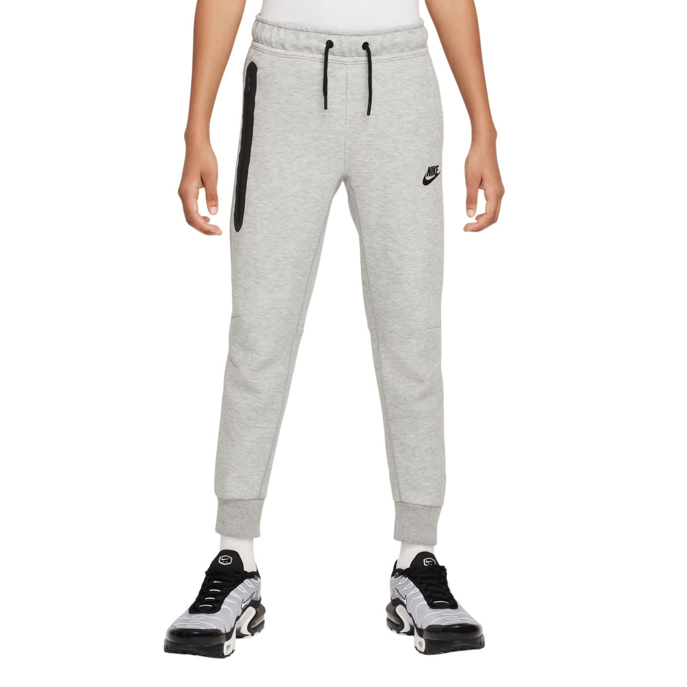 Nike Tech Fleece Sportswear Joggingbroek Kids Lichtgrijs Zwart