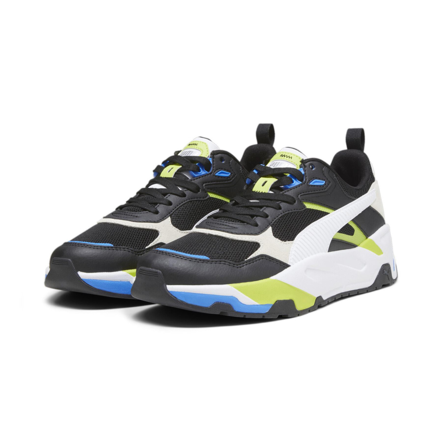 PUMA Trinity Baskets Noir Blanc Vert 