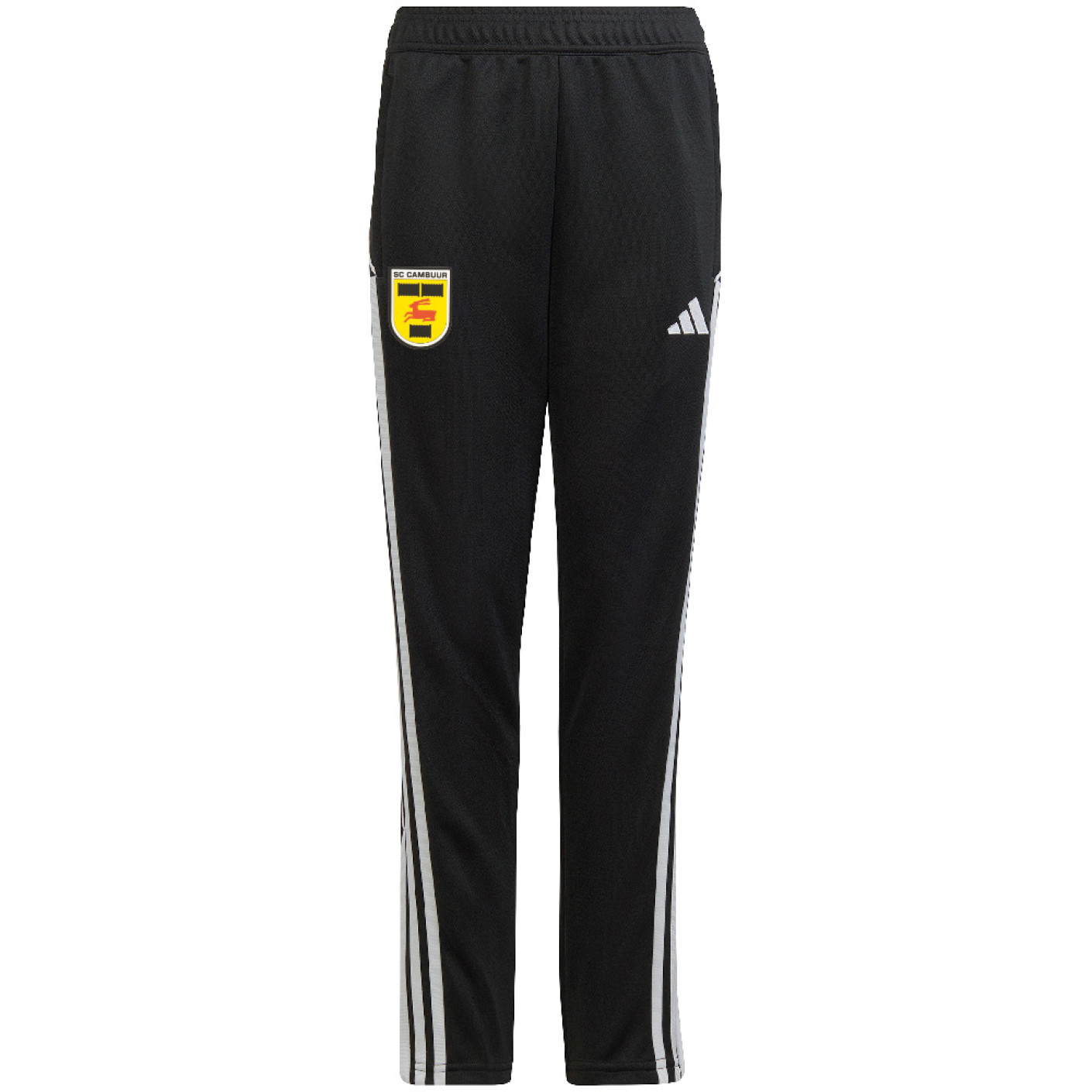 adidas SC Cambuur Trainingsbroek 2023-2024 Kids Zwart Wit