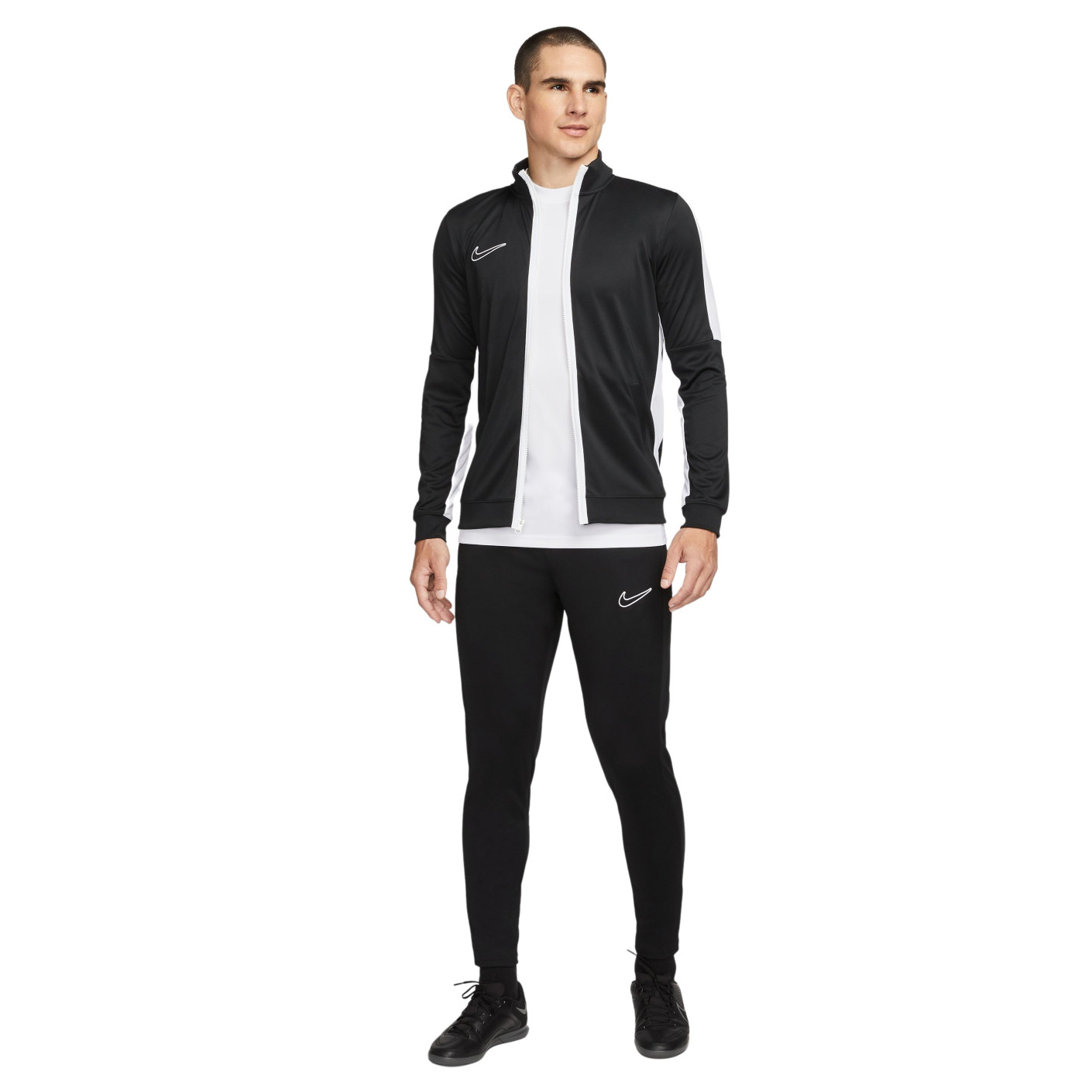 Nike Dri-FIT Academy 23 Full-Zip Survêtement Noir Blanc