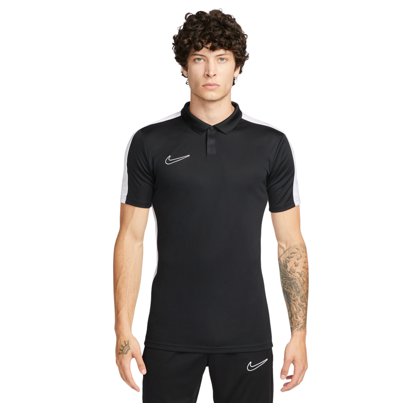 Nike Dri-FIT Academy 23 Polo Noir Blanc