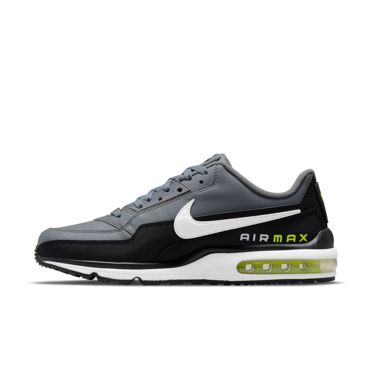 Nike Air Max LTD 3 Sneakers Zwart Wit Grijs Groen Voetbalshop.be