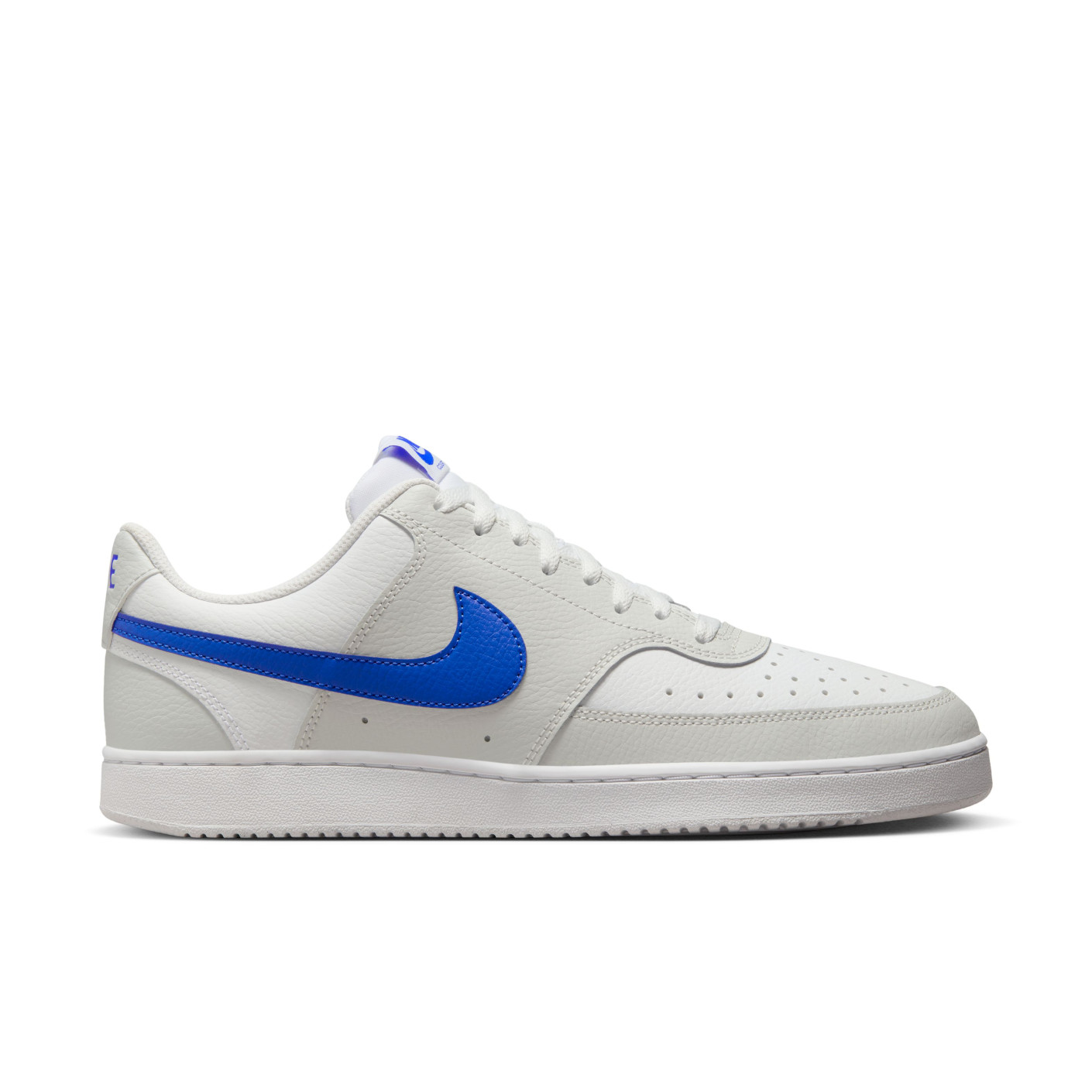 Nike Court Vision Low Baskets Gris Clair Bleu Voetbalshop.be