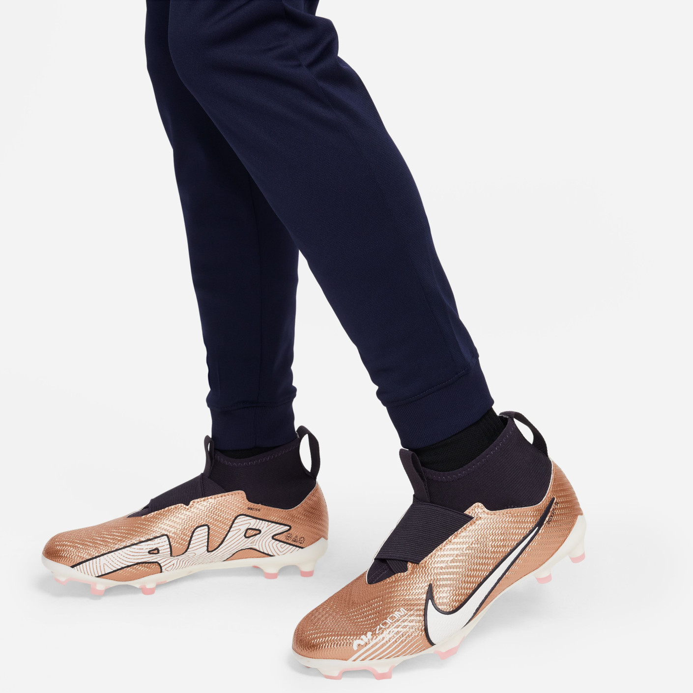 Nike Paris Saint Germain Strike Survetement a Capuche Full Zip 2023 2024 Enfants Blanc Bleu Fonce Voetbalshop.be
