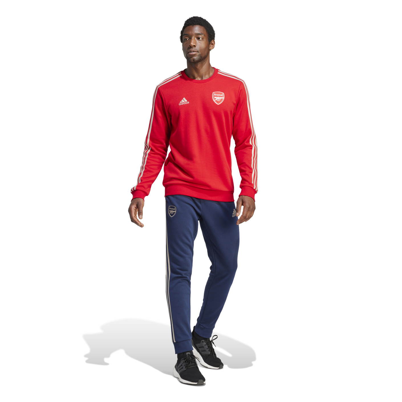 Pull adidas bleu blanc online rouge