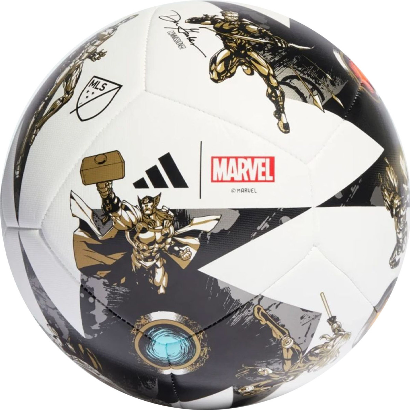 adidas MLS Training Marvel All-Star Game Ballon de Foot Taille 5