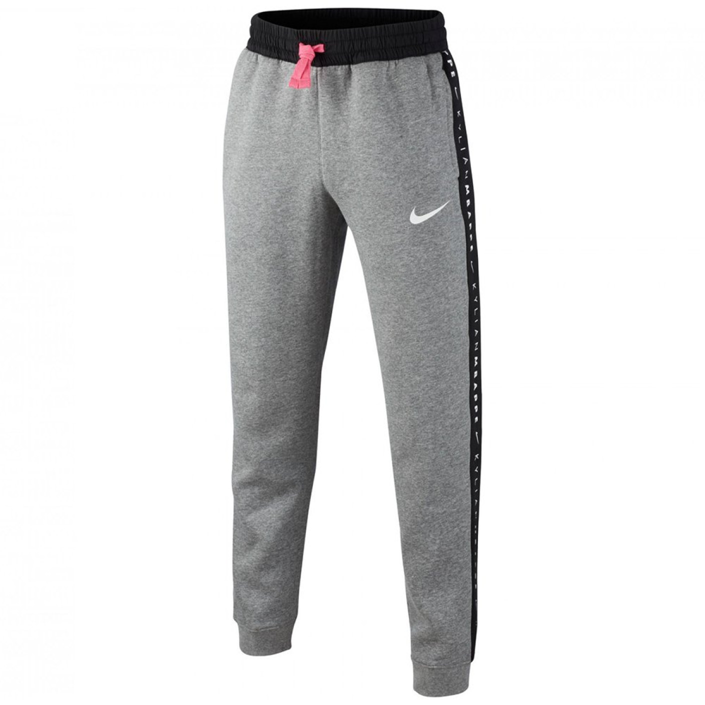 Nike KM HYBRID Fleece Pantalon d'entraînement KPZ Kids Gris Rose