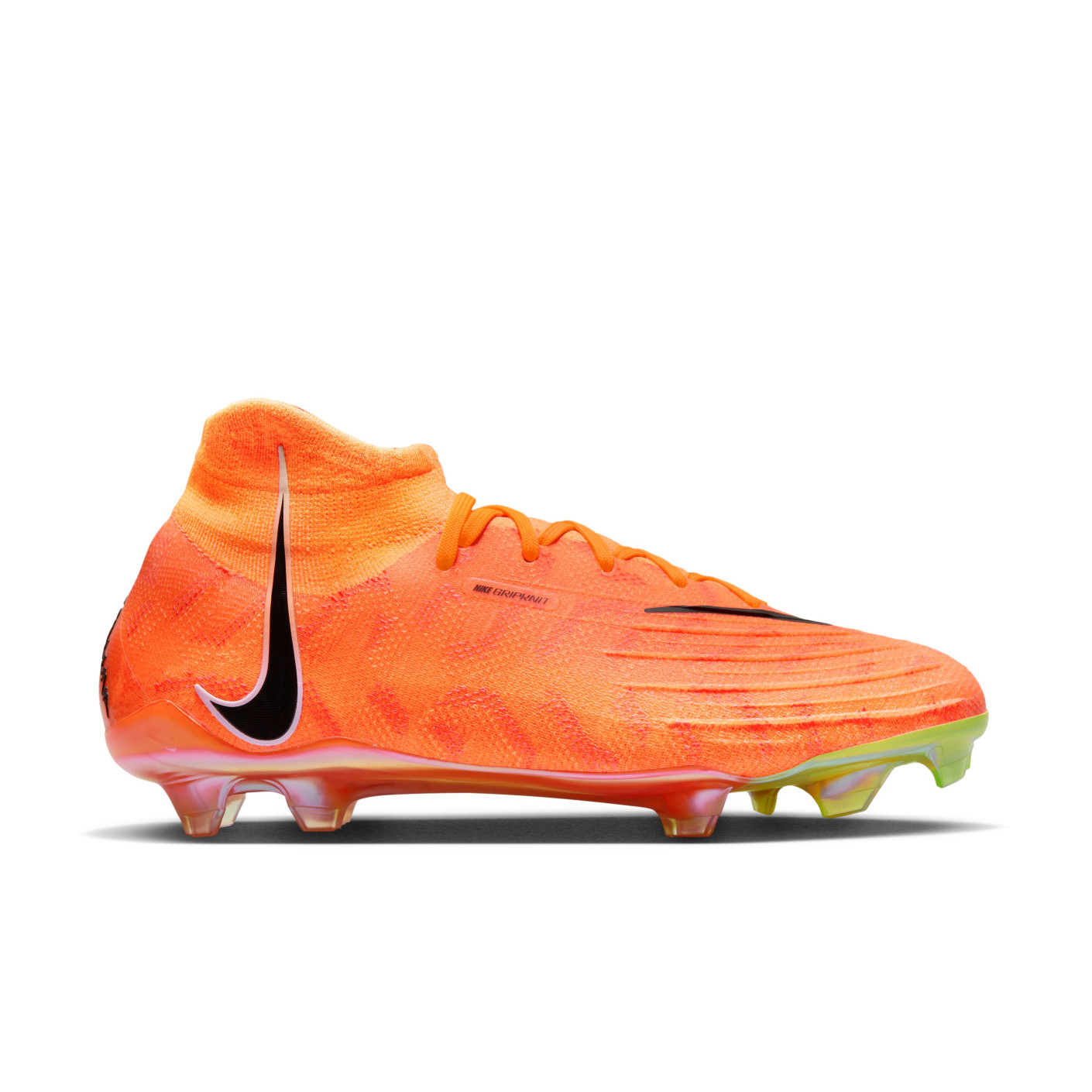 Nike Phantom Luna Elite Gras Voetbalschoenen FG Oranje Zwart