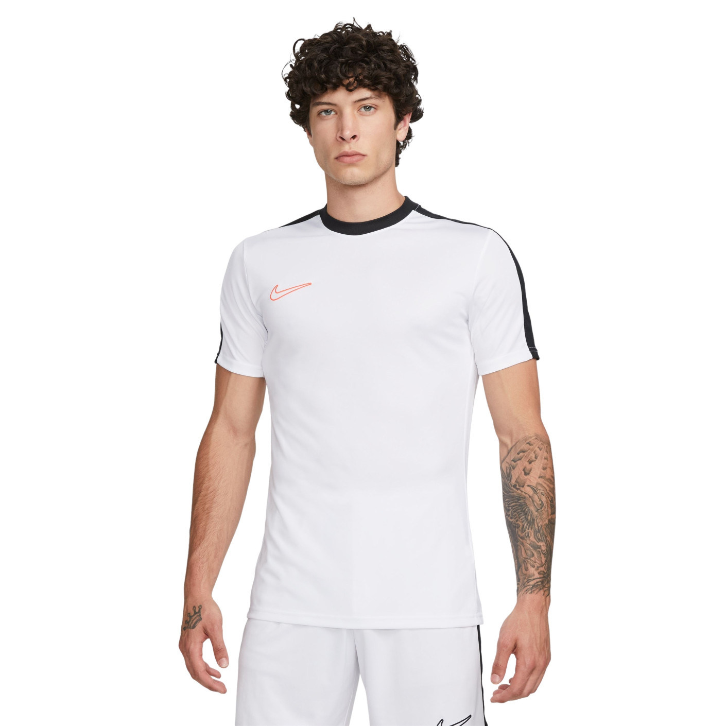 Nike Academy 23 Trainingsshirt Wit Zwart Felrood