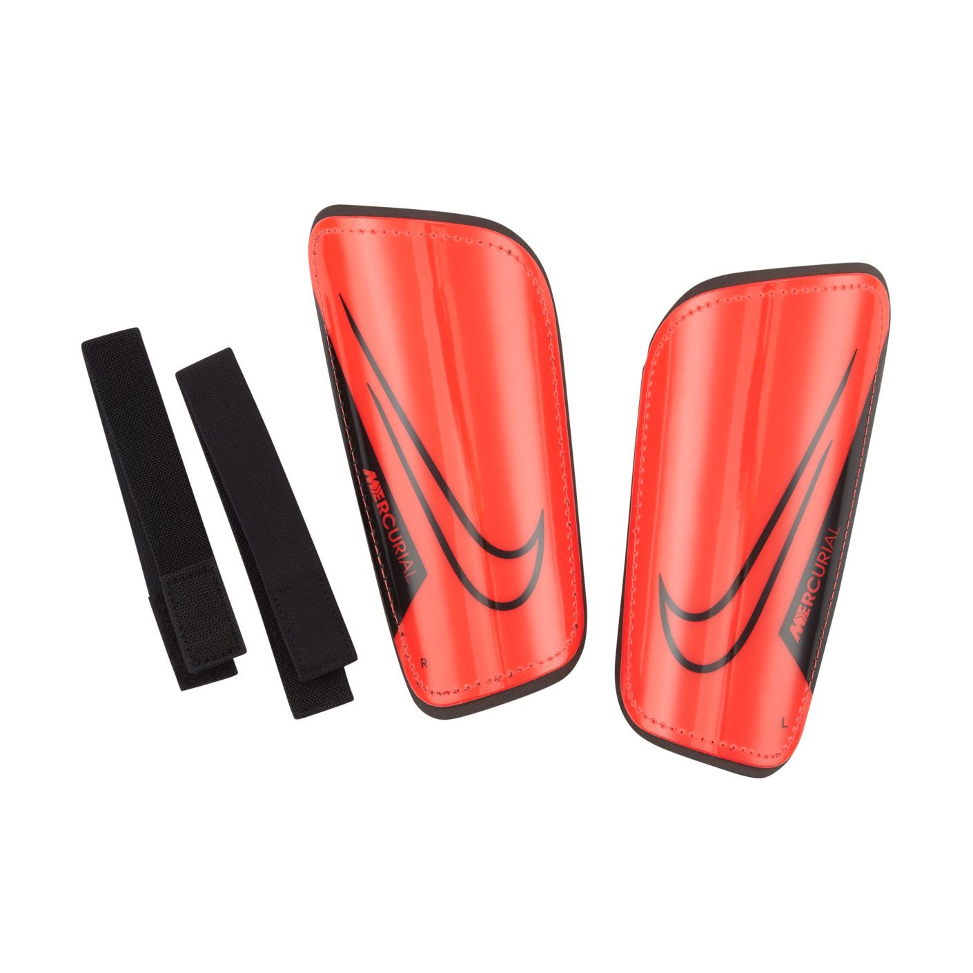 Nike Mercurial Hardshell Prot ge Tibias Rouge Vif Noir