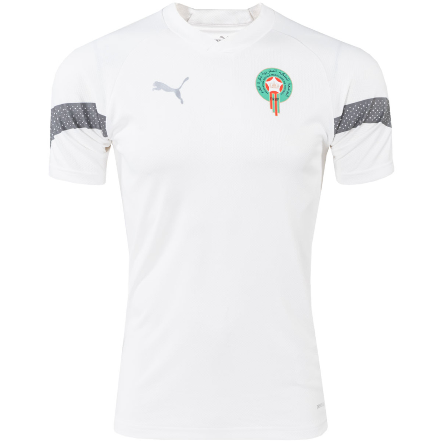 PUMA Maroc Maillot d'Entraînement 2022-2024 Blanc Argenté