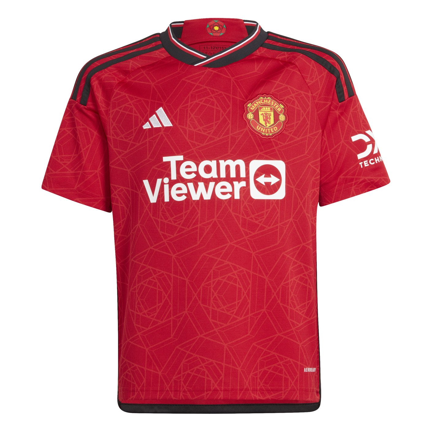 adidas Manchester United Martinez 6 Maillot Domicile 2023 2024 Enfants Voetbalshop.be