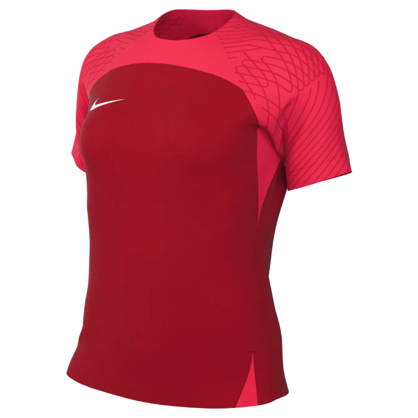 Nike Dri-Fit Strike III Maillot d'Entraînement Femmes Rouge Blanc