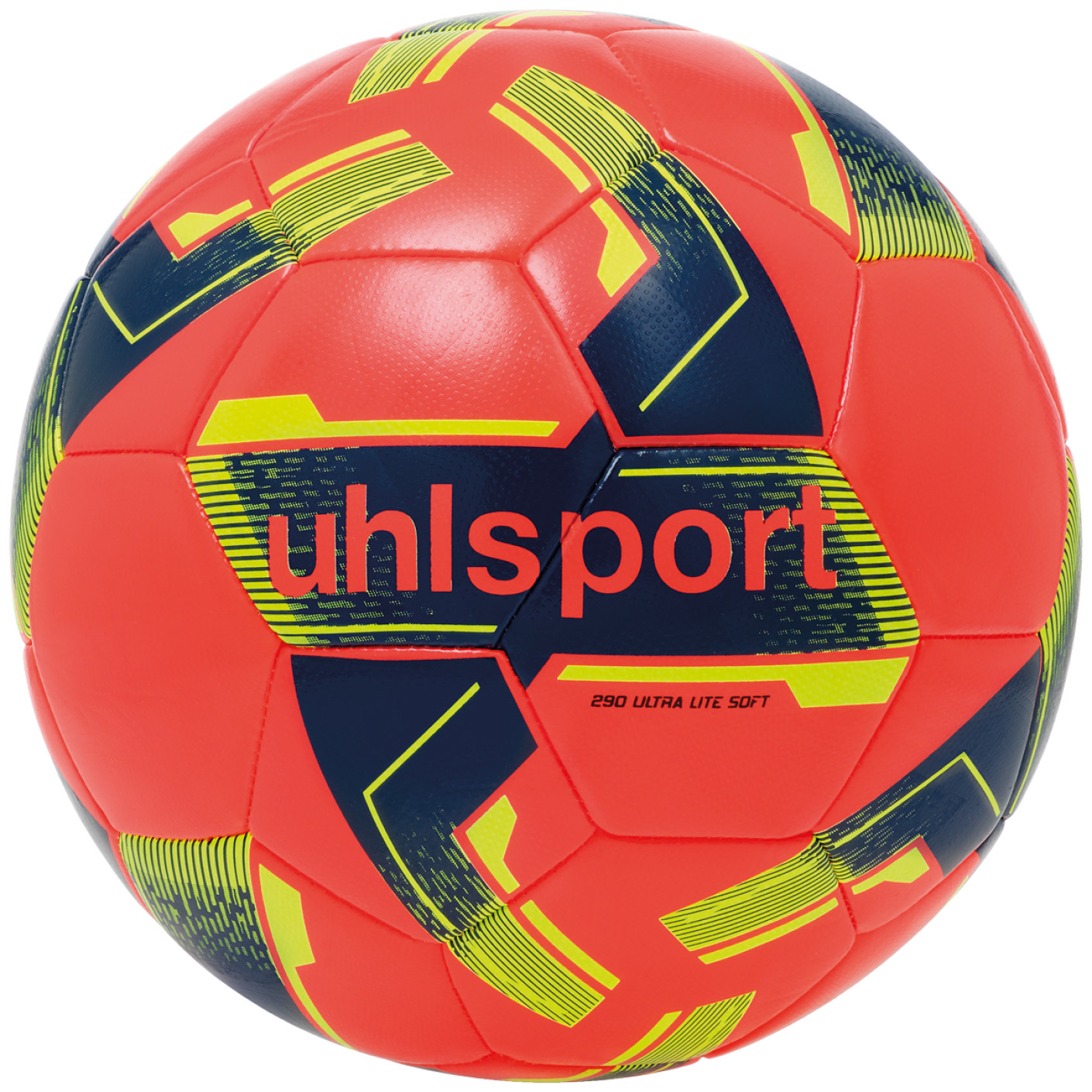 Uhlsport Ultra Lite Soft 290G Ballon de Foot Taille 5 Rouge Jaune