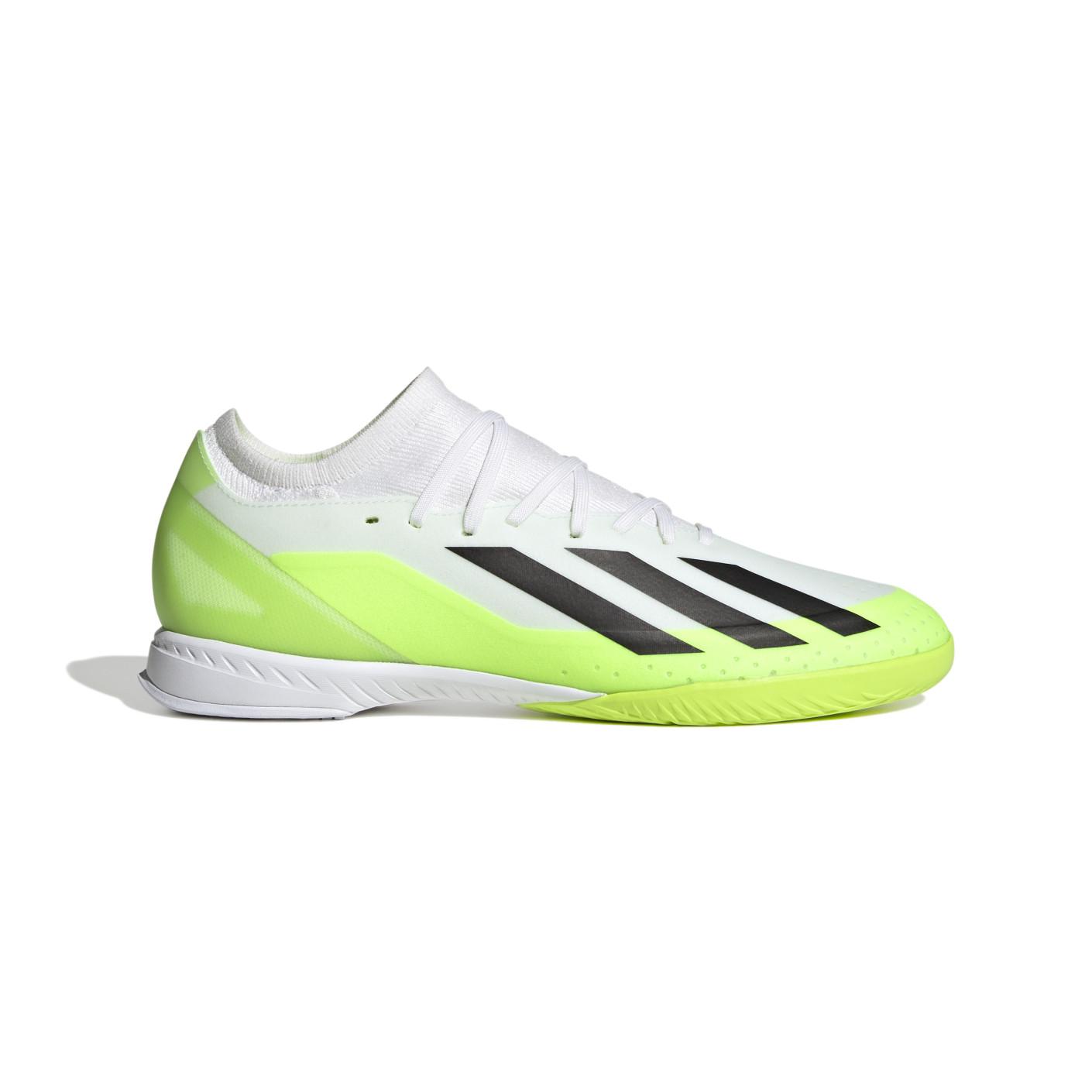 adidas X Crazyfast.3 Zaalvoetbalschoenen IN Wit Felgeel Zwart