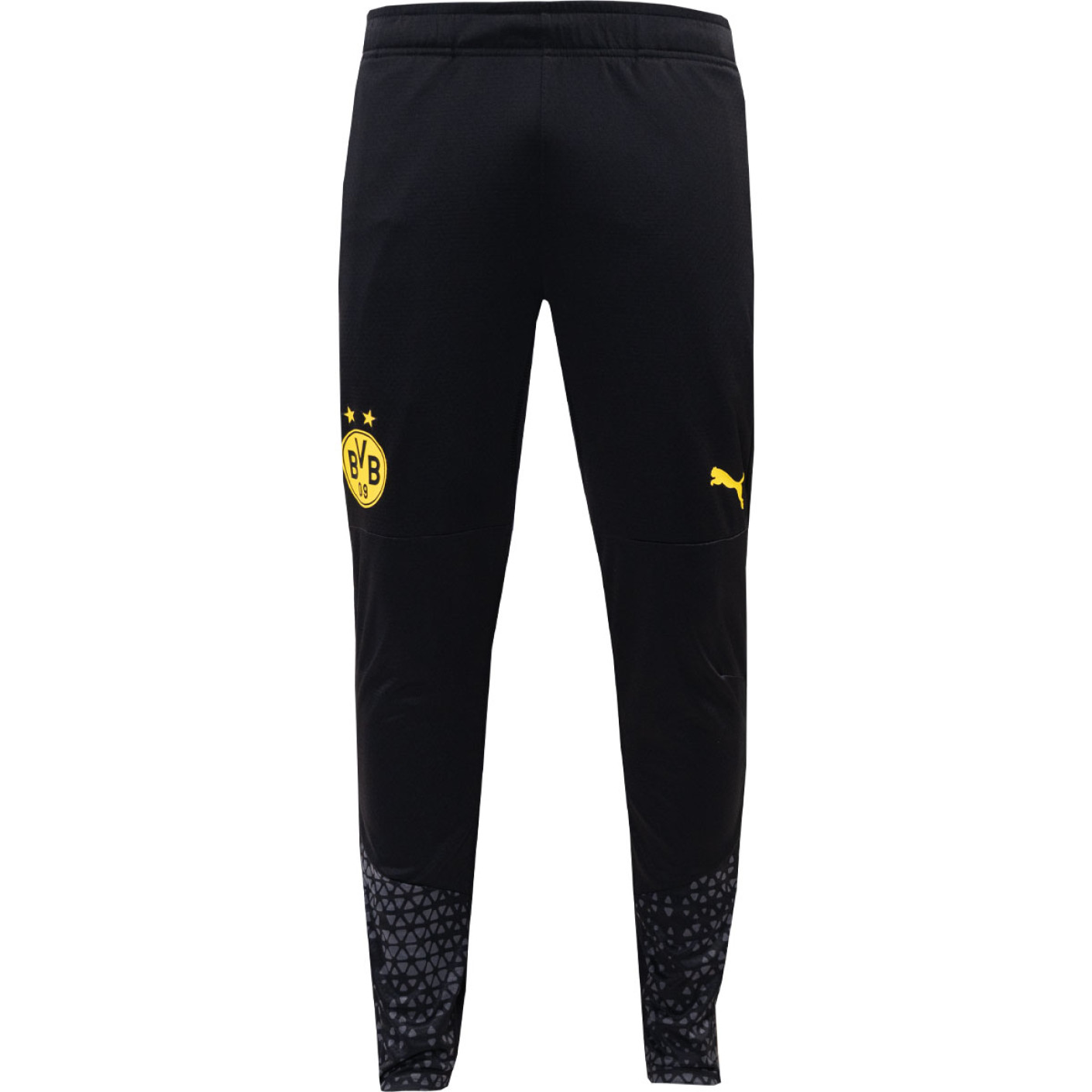 PUMA Borussia Dortmund Pantalon d'Entraînement 2023-2024 Enfants Noir Jaune