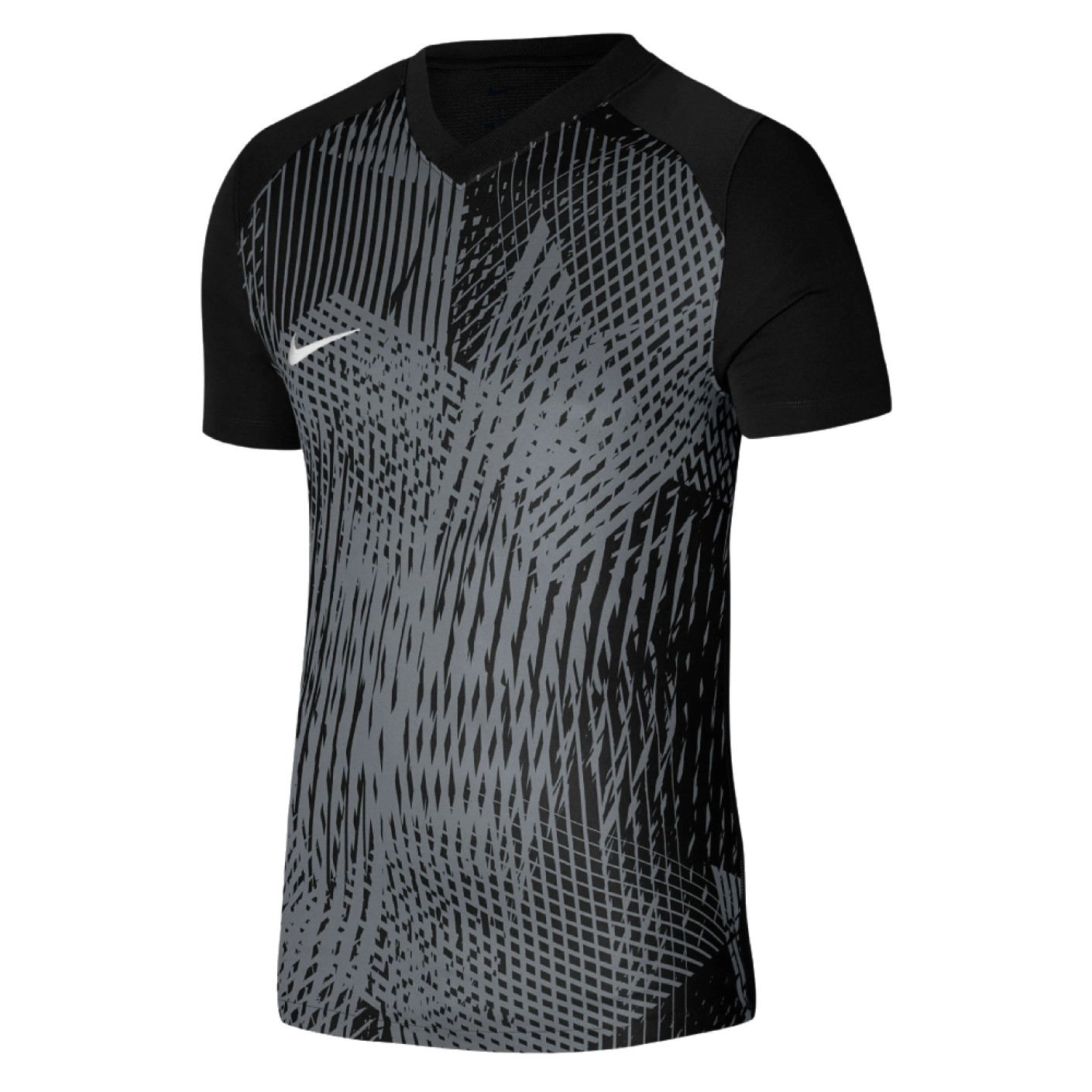 Nike Dri-Fit Precision VI Maillot d'Entraînement Noir Gris Blanc