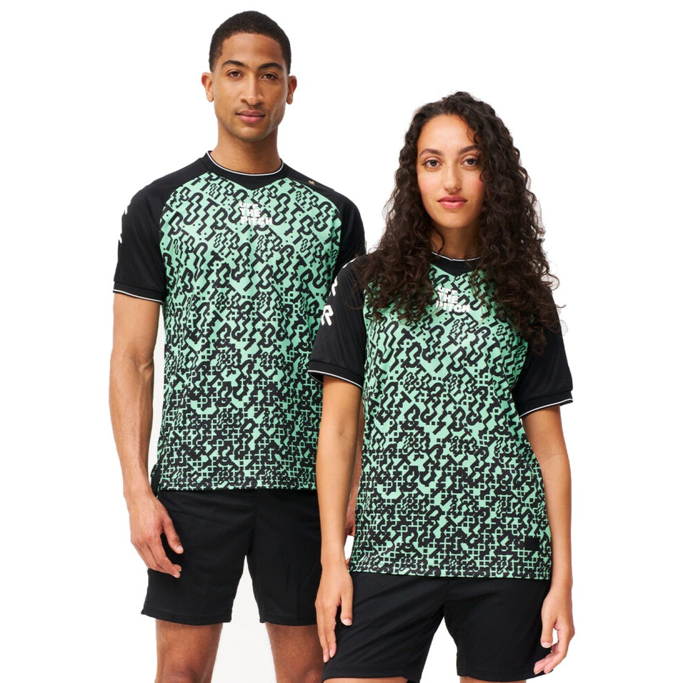 Off The Pitch X Robey Davies Festival T-Shirt Noir Vert