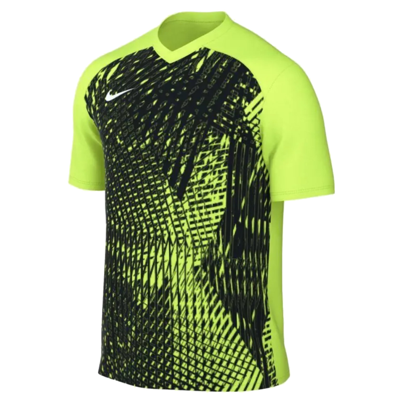 Nike Dri-Fit Precision VI Maillot d'Entraînement Jaune Noir Blanc