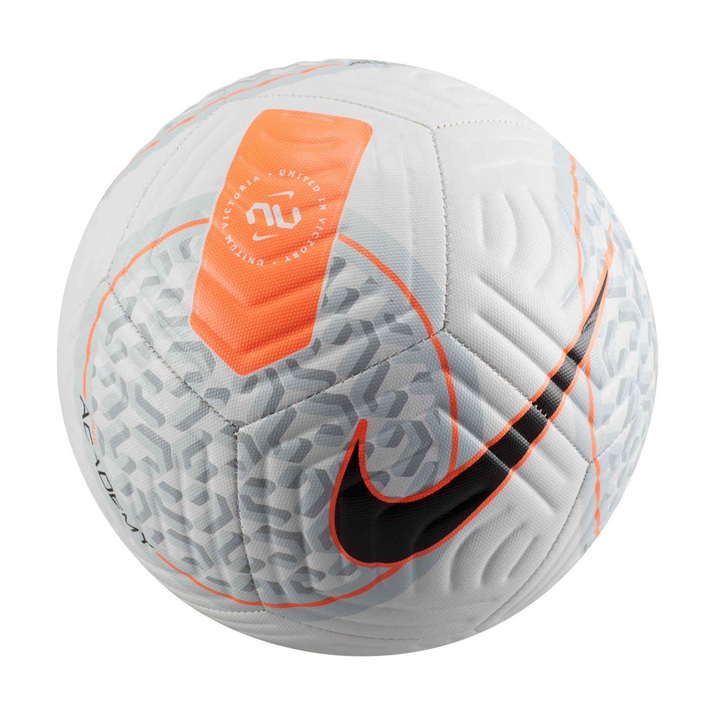 Nike Academy Ballon de Foot Taille 5 Blanc Orange Noir