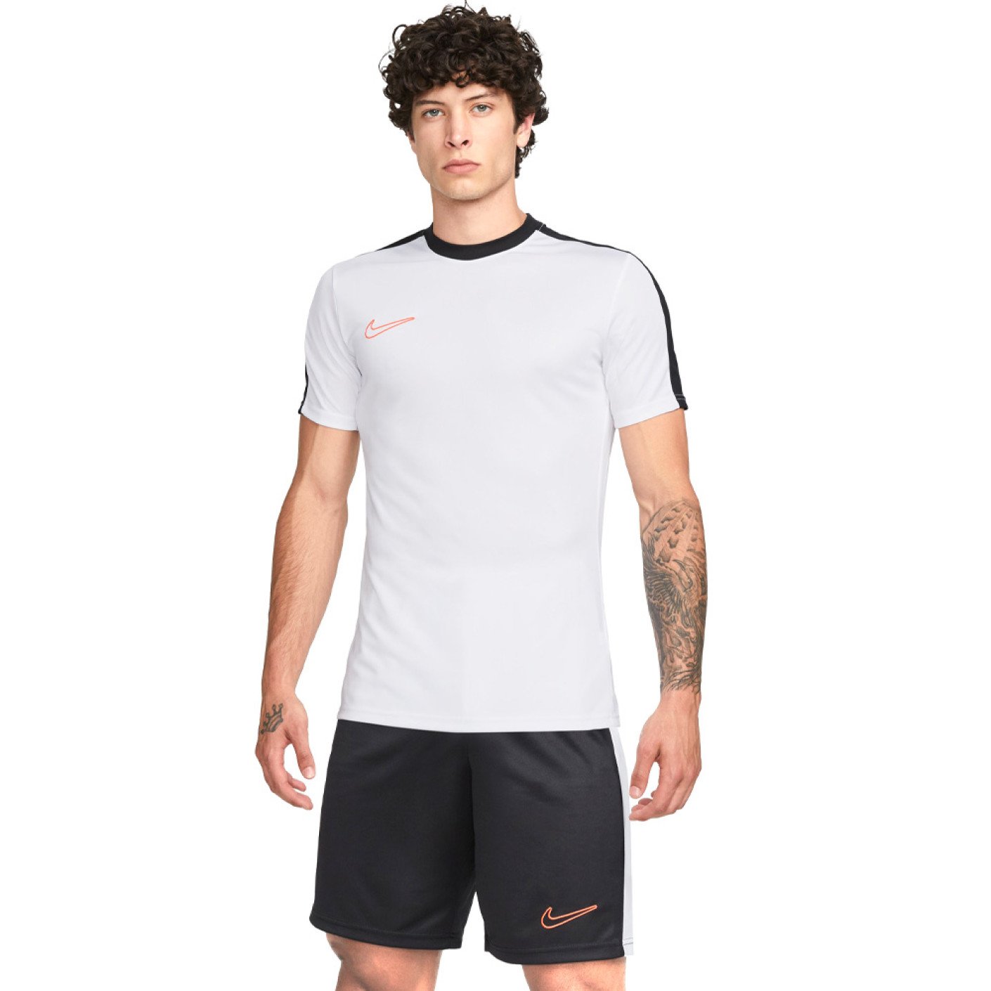 Nike Dri-Fit Academy 23 Ensemble Training Blanc Noir Rouge Vif