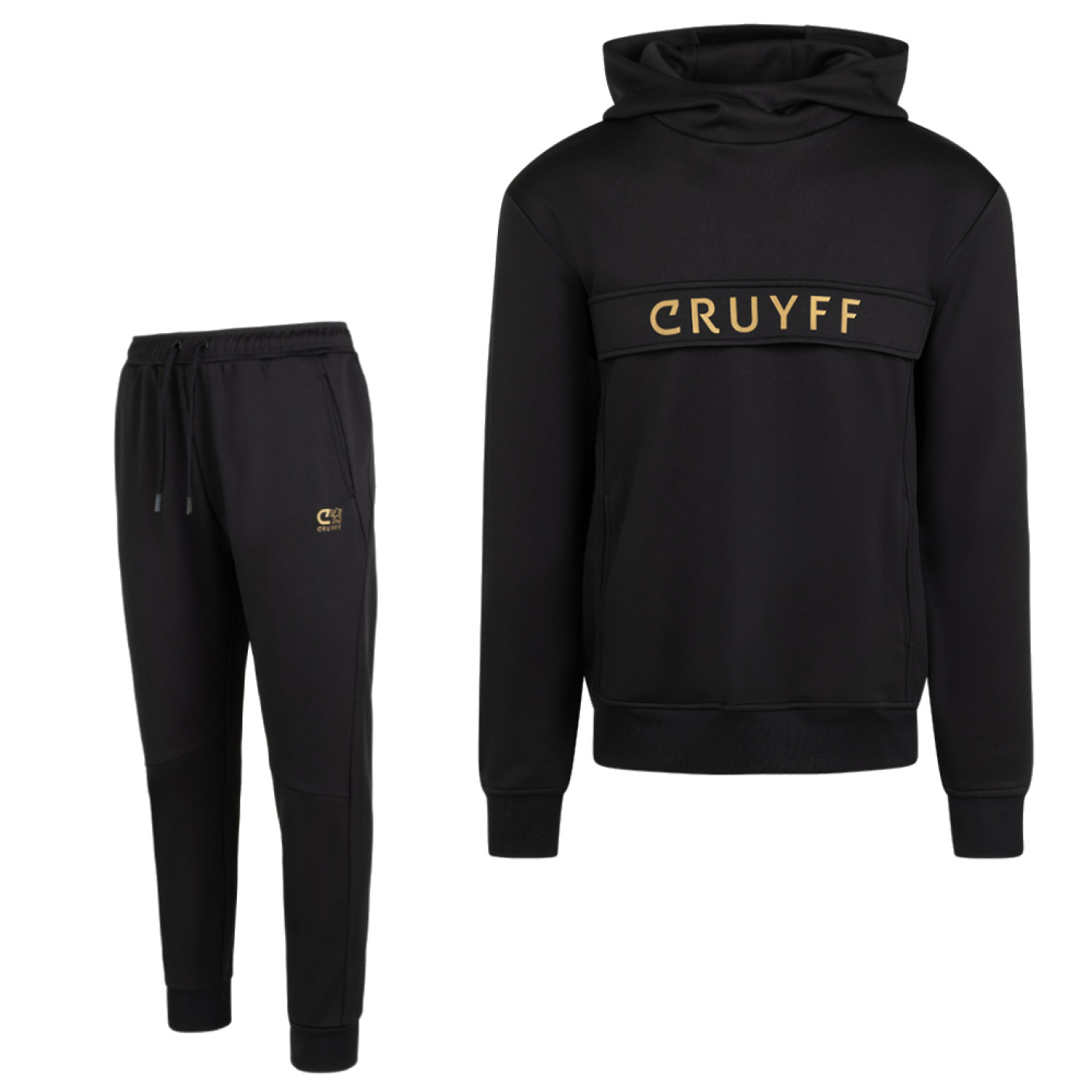 Cruyff Fuerza Survêtement Noir Doré