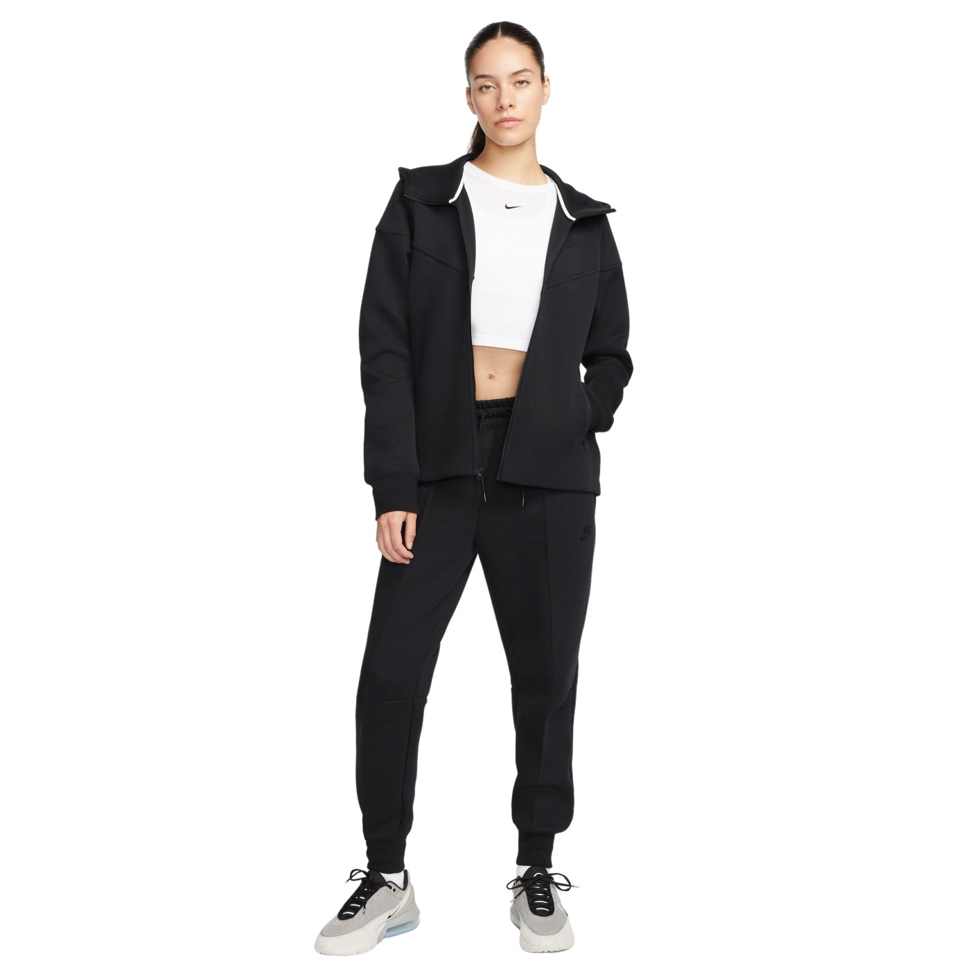 Nike Tech Fleece Sportswear Survêtement Femmes Noir