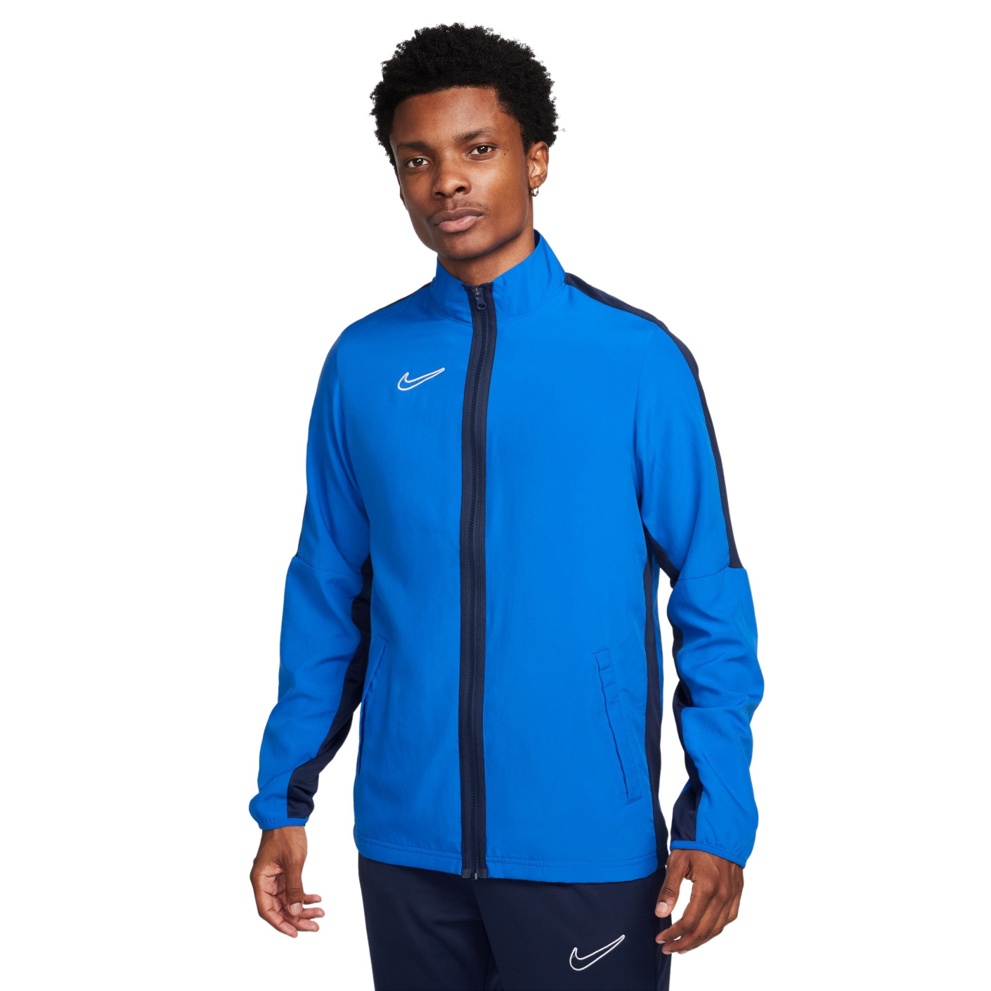 Nike Dri-FIT Academy 23 Trainingsjack Woven Blauw Donkerblauw Wit